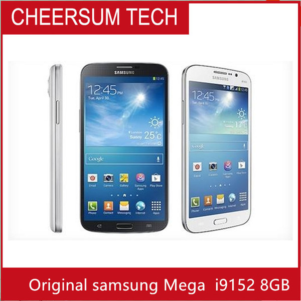 Original Samsung Galaxy Mega 5.8 I9152 CellPhone Dual Core 1.5GB RAM 8GB ROM 8MP camera Unlocked Mobile phone