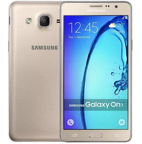 Refurbished Samsung Galaxy On7 G6000 Cell Phone Quad Core 5.5Inch 1280*720 Screen Dual Sim 16GB ROM 13.0MP