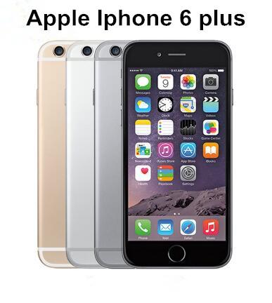 Original Apple iPhone 6 Plus Unlocked Phone 5.5 inches 16GB 64GB Dual Core 4G LTE refurbished smartphone