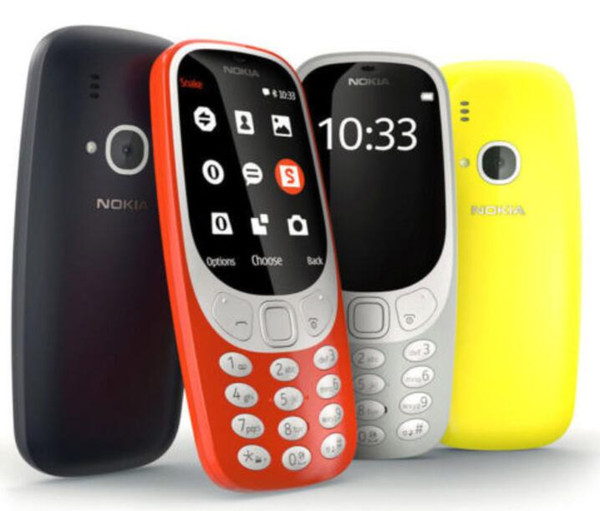 Refurbished Original Nokia 3310 2017 Unlocked Cell Phone 3G WCDMA 2G GSM 2.4 Inch 2MP Camera Dual Sim