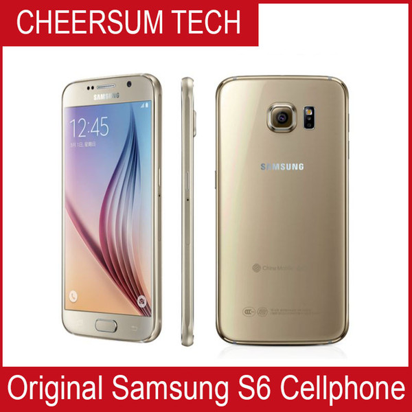 Original Samsung Galaxy S6 G920A G920F G920P LTE 4G Mobile Phone Octa Core 3GB RAM 32GB ROM 16MP 5.1 inch Android 5.0