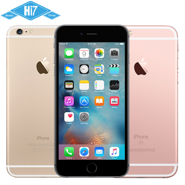 Guaranteed 100% Original Apple iPhone 6S Mobilephone IOS 9 Dual Core 2GB RAM 16GB 64GB 128GB ROM 4.7''12MP Camera refurbished Cell Phone