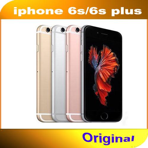 Refurbished Original Unlocked Iphone 6s Mobile phone 4G LTE 4.7 inches IOS 2GB RAM 16GB/64GB/128GB ROM 12MP 2160p 1715mAh cellphone