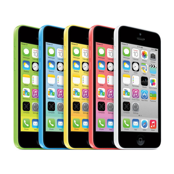 100% Refurbished Apple iPhone 5C Cell Phone IOS8 4.0 inch IPS 8GB/16GB/32GB Unlocked