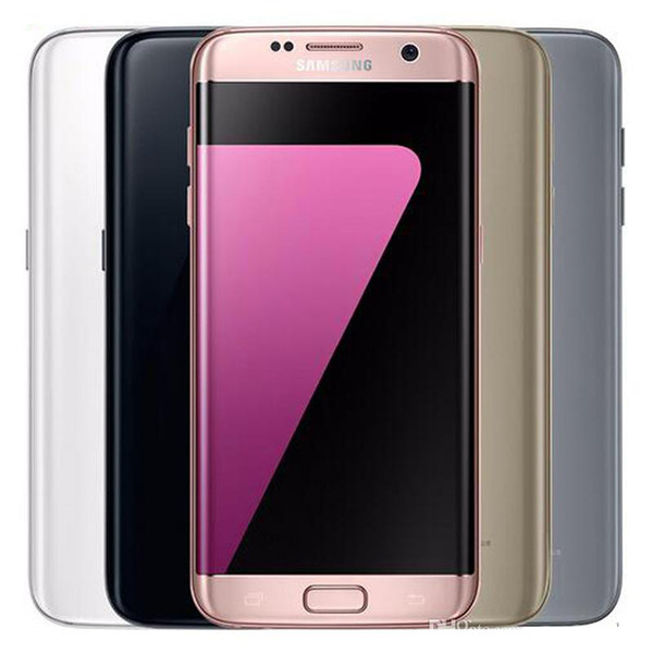 Refurbished Original Samsung Galaxy S7 Edge G935F G935A G935T G935V G935P 5.5 inch Quad Core 4GB RAM 32GB ROM 12MP 4G LTE Phone DHL 1pcs