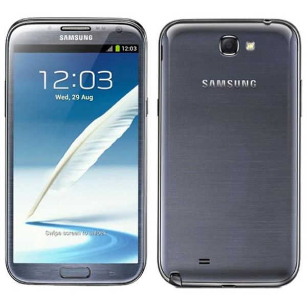 Unlocked Original Samsung Galaxy note II N7100 8MP Camera Quad-Core 2GB RAM GSM 3G 5.5'' singal sim Refurbished Phone