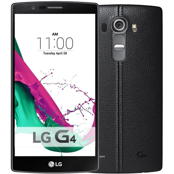 Refurbished Phones LG G4 H810 H815 H818 Black leather Unlocked Phone 5.5 inch 3GB RAM 32GB ROM 16MP Cell Phone