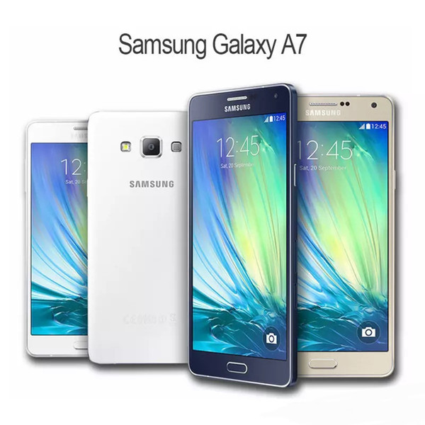 Original Refurbished Samsung Galaxy A7 A7000 4G LTE Mobile Phone Octa-core 5.5'' 13.0MP 2G RAM 16G ROM Dual SIM unlocked Smartphone