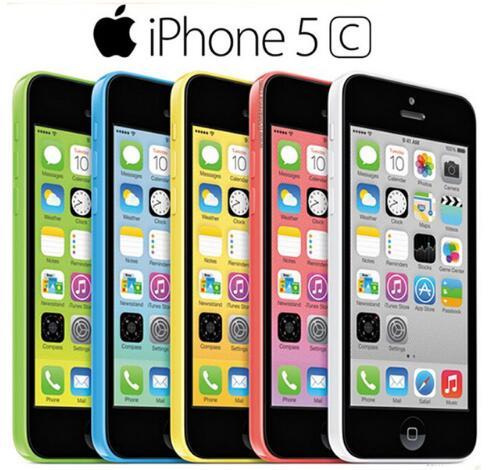 Original Unlocked Apple iPhone 5C Mobile Phone IOS GPS WIFI Dual Core 4.0'' 8GB/16GB/32GB iphone5c Refurbished cellphone