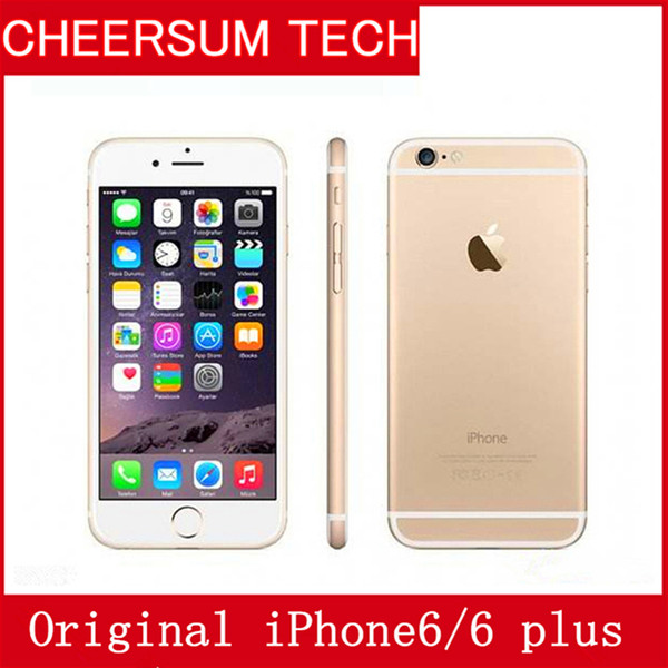 DHL Unlocked Original Apple iPhone 6 Plus iphone6 without fingerprint LTE Mobile phone Ultra Slim 5.5