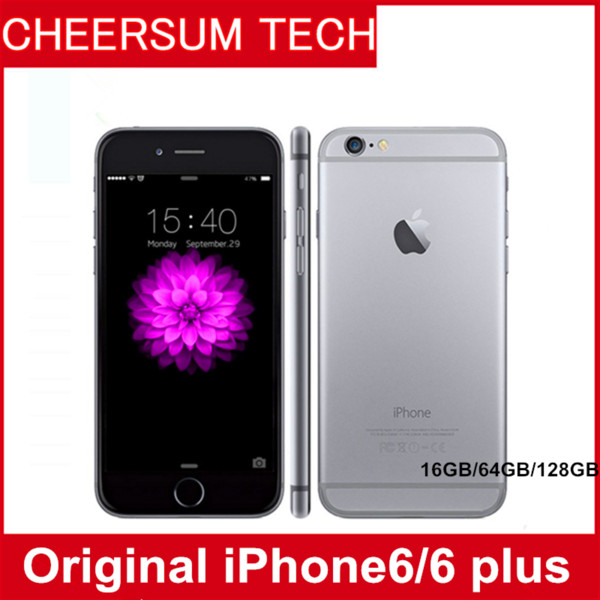 Iphone 6 plus Unlocked Original Apple iPhone 6 Plus without fingerprint LTE Mobile phone 5.5