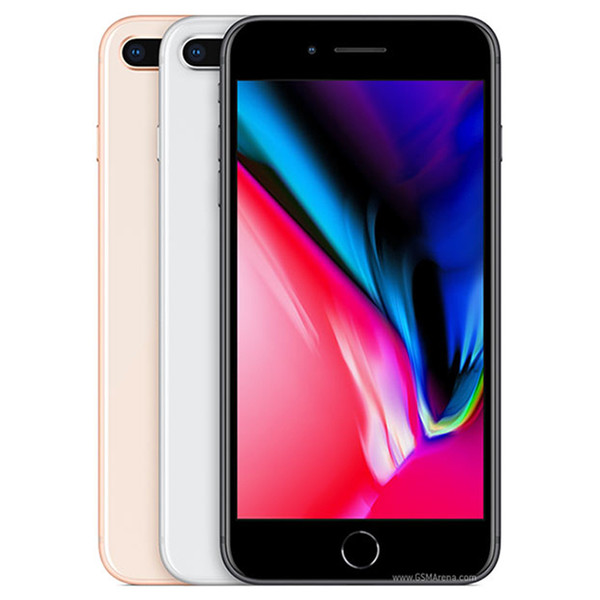 Refurbished Original Apple iPhone 8 Plus 5.5 inch Fingerprint iOS A11 Hexa Core 3GB RAM 64/256GB ROM Dual 12MP Unlocked 4G LTE Phone 10pcs