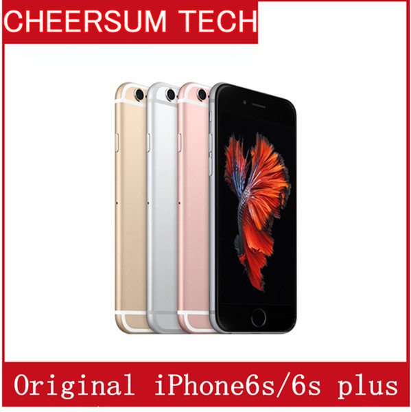 Original 4.7''5.5''Apple iPhone 6S Plus without Touch ID IOS 9 Dual Core 2GB RAM 16GB 64GB 128GB ROM 12MP Camera refurbished Cell Phone