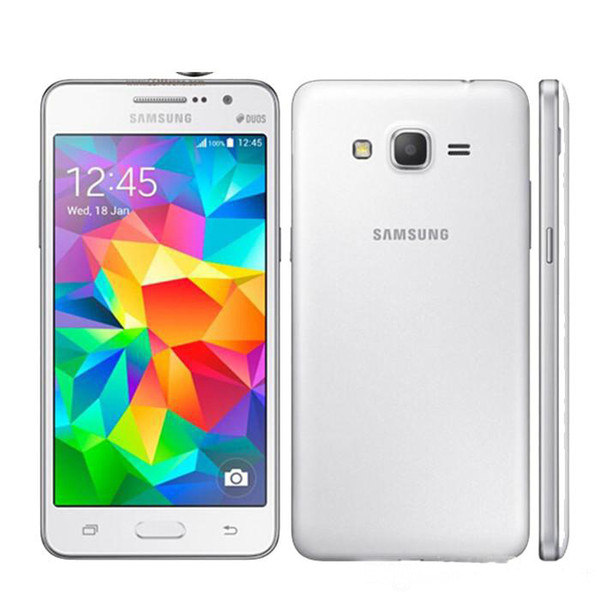 Refurbished Original 5.0 Inch Samsung Galaxy Grand Prime G531 G531H Dual Sim 3G WIFI GPS With Headphone Accessories Unlocked Mobilephone