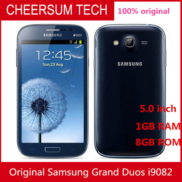 2016 Original Unlocked Samsung Galaxy I9082 Mobile Phone GSM 3G WIFI GPS Dual sim cards 8MP Camera Refurbished Cell phone