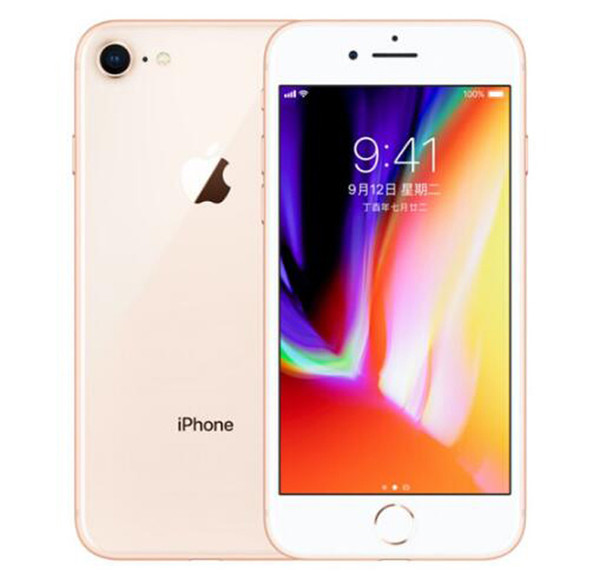 100% New Original Refurbished Apple iPhone 8 8 plus 4.7 5.5 inch 256GB ROM 2GB RAM hexa Core 12MP LTE Mobile Phone