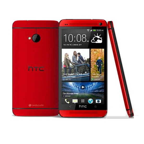 Original Refurbished HTC M7 Quad Core 4.7 inch 2gb Ram 32gb Rom Android 4.1 Phone 3G WCDMA phone Sealed Box Optional