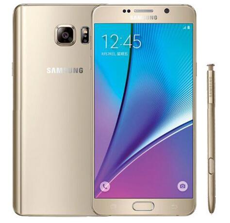 Refurbished 100% Original Samsung Galaxy Note 5 N920A N920T N920P N920V N920F Unlocked Phone 4GB/32GB 5.7 Inch