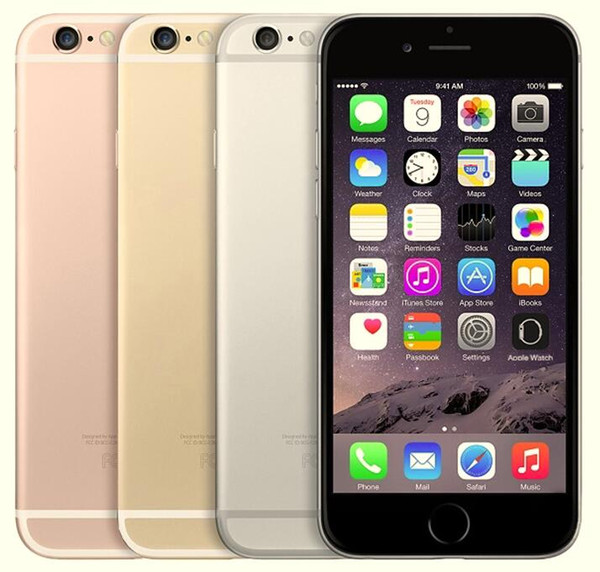 Refurbished Original Apple iPhone 6S Unlocked Cell Phone With Touch ID Dual Core 16GB/64GB/128GB IOS 11 4.7 Inch 12MP