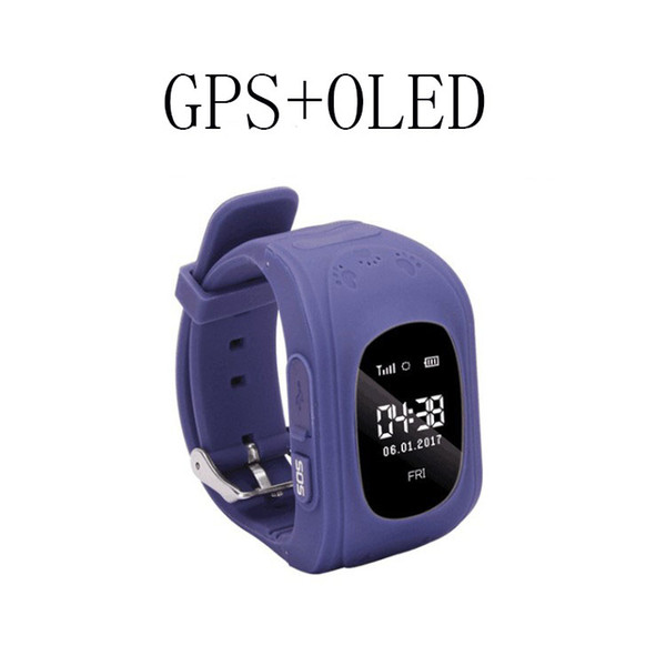 Colorful Child Smart Watch Intelligente Locator Tracker Anti-Lost Remote Monitor Q80 GPRS GSM OLED Wrist Watch Best Gift For Children Kids