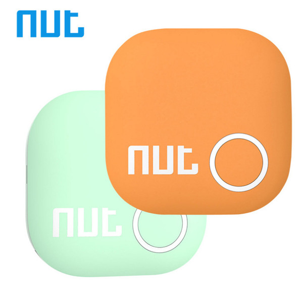 Nut 2 Smart Tag Bluetooth Tracker Anti-lost Pet Key Finder Alarm Locator Valuables as Gift For Child ( White/ Green/ Orange)