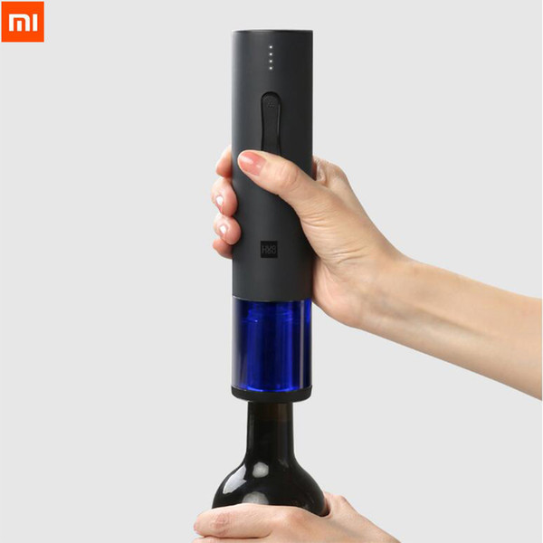 Xiaomi Mijia Huohou Automatic Red Wine Bottle Opener Electric Corkscrew Foil Cutter Cork Out Tool 6S Open 550Mah Battery