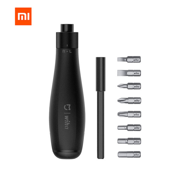 Original Xiaomi mijia Daily Use Screwdriver Kit 8 in 1 Precision Magnetic Bits Alluminum Box DIY Screw Driver Set For Smart home