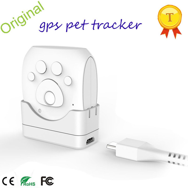 Wholesale- 2017 Fashion Smart Waterproof Mini Tracker For Pets Compatible for Andriod IOS