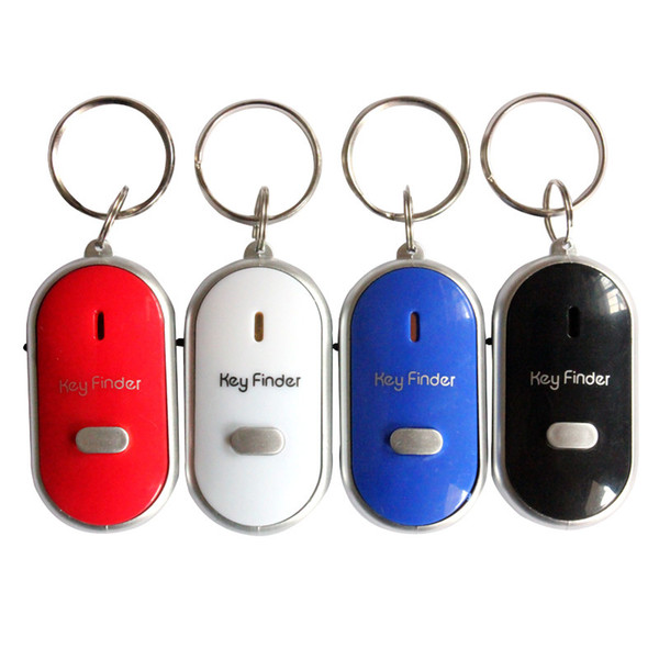 Whistle Key Finder Flashing Beeping Remote Lost Keyfinder Locator Keyring