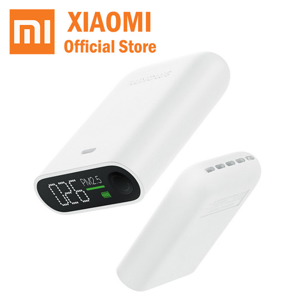 xiaomi smartmi PM2.5 air detector portable PM 2.5 mini sensitive mijia Air quality monitor for home office hotel mi LED screen