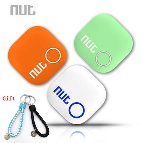 gift gifts Nut 2 Smart Tag Bluetooth Tracker Anti-lost Pet Key Finder Alarm Locator Valuables as Gift For Child ( White/ Green/ Orange)