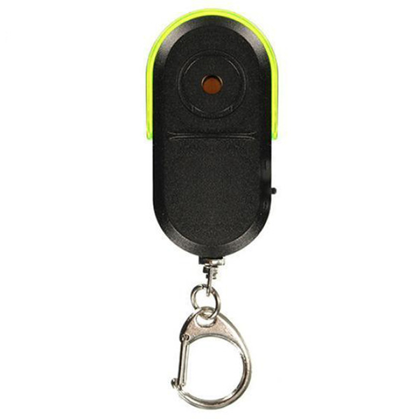 Mini Anti-lost Whistle Key Finder Wireless Alarm Smart Tag Key Locator Keychain Tracker Whistle Sound LED Light Things Tracker #