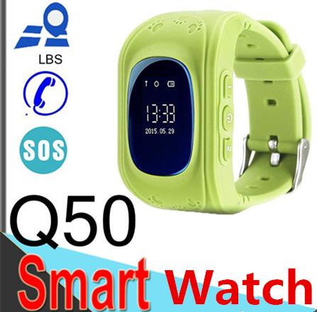 Q50 LCD LBS location kids smart watch anti-separtion kids watch tracker kids safety watch SOS children anti lost for IOS Android phone