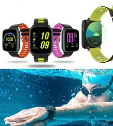 GV68 Bluetooth smart watch wrist BLE 4.0 water proof IPS 1.22 big screen fitness tracking watch