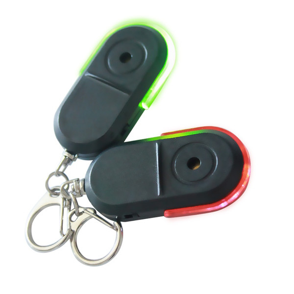 Newest Wireless Anti-Lost Alarm Key Finder Locator Keychain Whistle Sound LED Light Things Tracker Anti-Lost Device