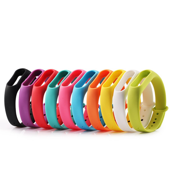 Xiaomi mi band 2 Wrist Strap Belt Silicone Colorful Wristband for Mi Band 2 Smart Bracelet for Xiaomi Band 2 Accessories