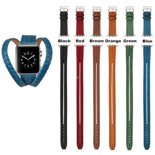 Watch Band Strap For Apple Smart Watch Bands Genuine Leather Watches Bands 38MM 42MM Free DHL