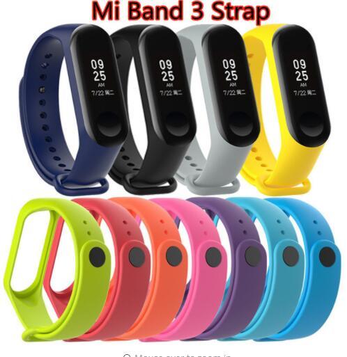 Strap For Xiaomi Mi Band 3 Smart Band Accessories For Xiaomi Miband 3 Smart Wristband Strap bracelet For Xiaomi Mi Band3 Strap