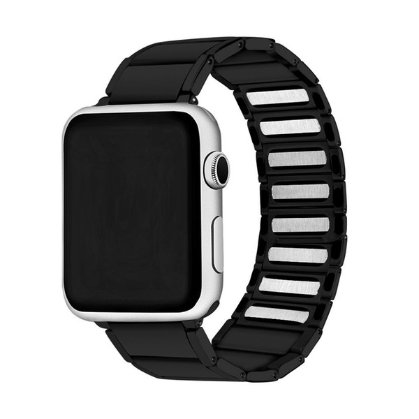 Strap for Apple Watch 38 / 40mm 42 / 44mm Band Stainless Steel Metal 1 Link Bracelet Smart Watch Strap for Apple Watch