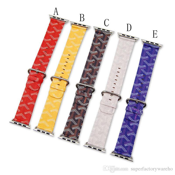 Watch band Watch strap watch strap painting Anti-snake pattern 38mm 42mm