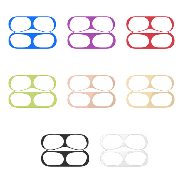 Metal Dust Guard sticker for Apple AirPods pro Case Cover Dust-proof Protective Sticker Skin Protector for Air Pods pro Accessories