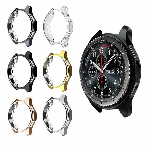 Soft TPU Protector Watch Case Cover For Samsung Galaxy Watch 42mm 46mm With Free Shipping