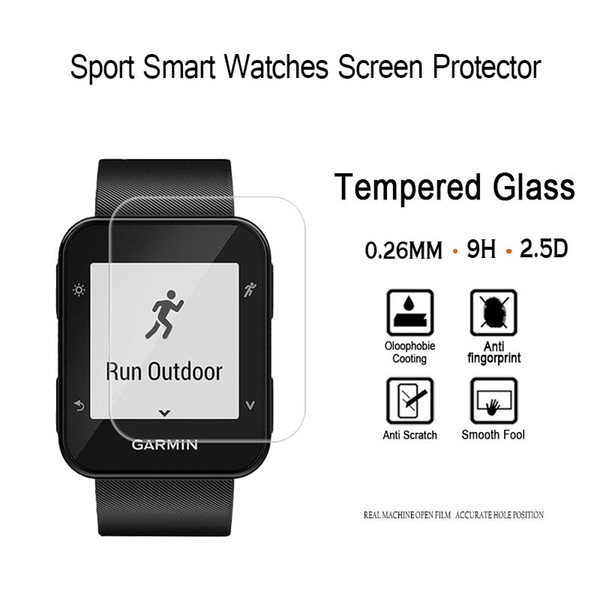 Samrt Watch Tempered Glass For Garmin instinct Forerunner 220 225 230 235 620 630 645 735xt 935 F35 Vivoactive 3 HR