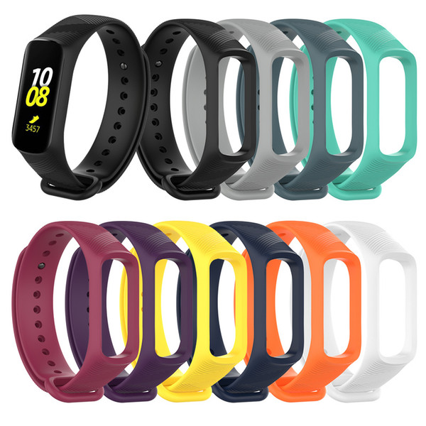 Silicone Colorful Wristband For Galaxy Fit-e/R375 Wrist Strap Belt for Samsung Galaxy Fit-e Smart Bracelet