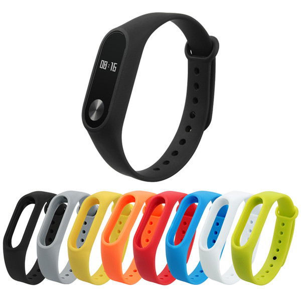 Silicone Strap for Xiaomi mi Band 2 Strap for Mi Band 2 Bracelet Wristbands Band Wrist Strap for Xiaomi Smart Band2 Bracelet