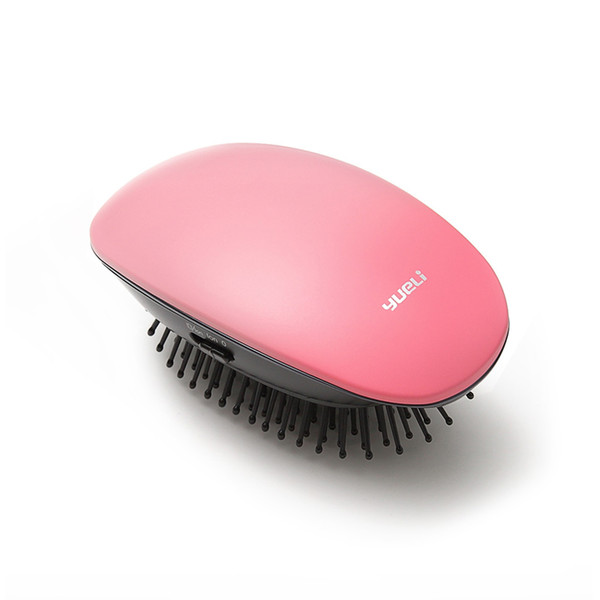 wholesale Yueli Anion Massage Comb Hair Brush Portable Beauty Care Hair Salon Styling Vibrating Massage Easy Cleaning