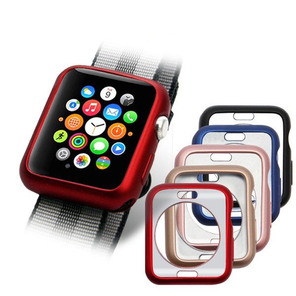 For i Watch Apple Watch Series 4 Soft TPU Screen Protector Case Cover 44mm/40mm