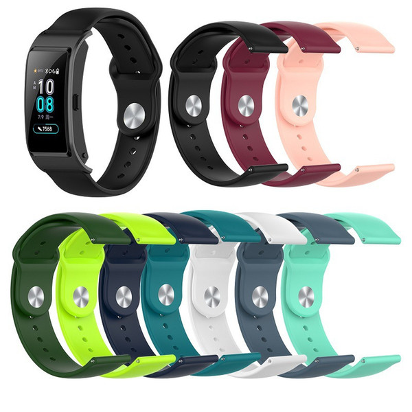 Silicone Watchband for LG style Watch Active 2 Huawei Honor Magic Watch 2 Xiaomi Watch Replacement Band Strap 18mm