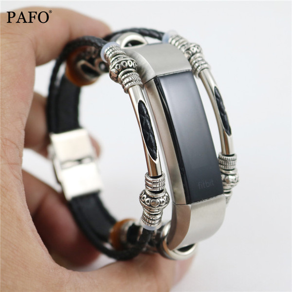 High Quality Replacement Leather Wristband Band Strap Bracelet For Fitbit Alta/Fitbit Alta HR Watchbands Correas de reloj bandje