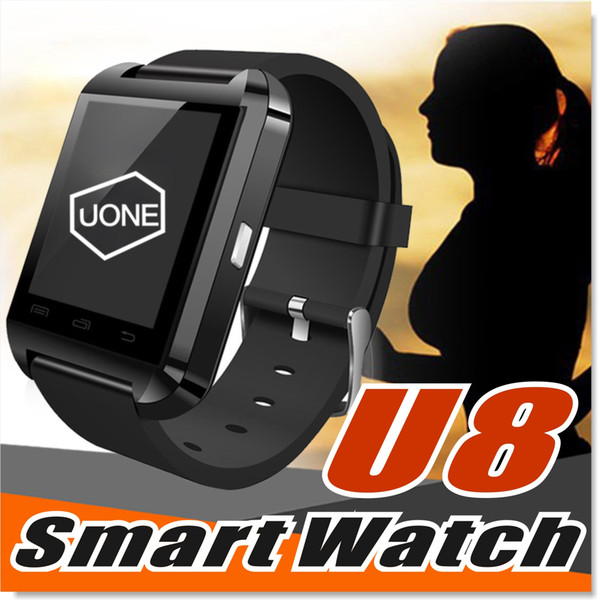 U8 Smart Watch Smartwatch Wrist Watches with Altimeter and motor for iPhone 7 6 6S Plus Samsung S8 Pluls S7 edge Android Apple Cell Phone